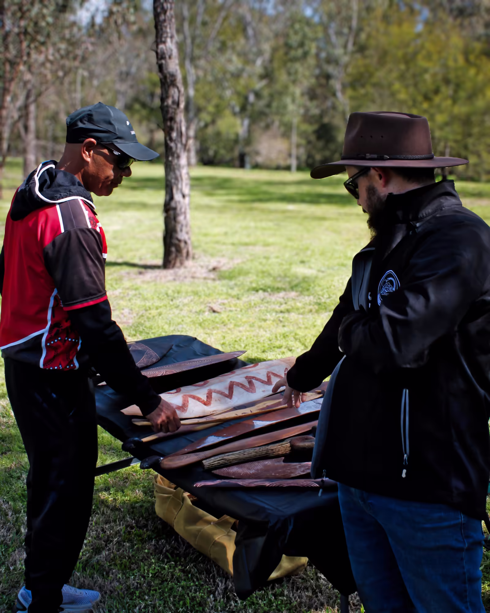 Sacred Aboriginal artefacts explored in a Dinawan's Connection workshop